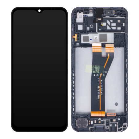 Ecran Samsung Galaxy A14 4G A145F Noir + Châssis GH82-31184A