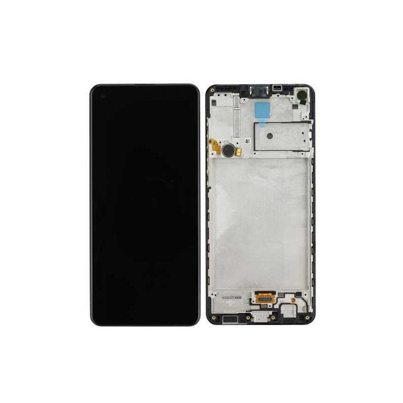 Ecran Samsung Galaxy A21S Noir Service Pack