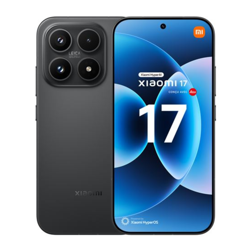 Xiaomi 17 5G 512 Go Noir - Neuf