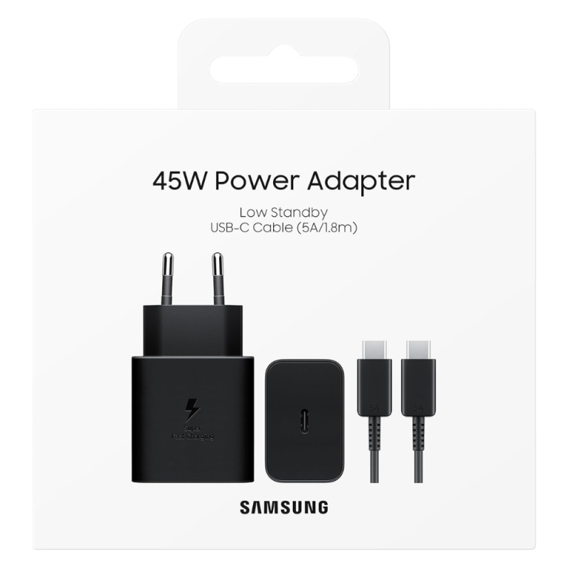 Kit Chargeur USB-C Samsung EP-T4511XBEGEU