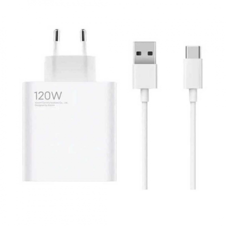 Kit Chargeur Câble USB/Type-C Xiaomi 120W