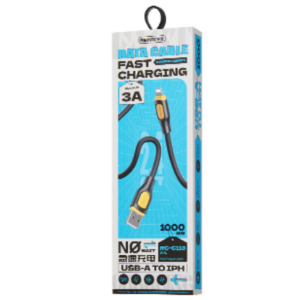 Câble USB/Lightning 2.4A 5W REMAX RC-C113 1M Noir