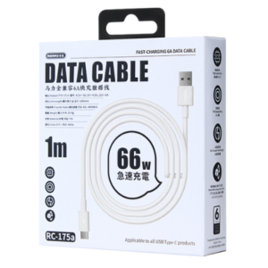 Câble USB / USB-C 66W 6A Remax Marlik RC-175a Blanc