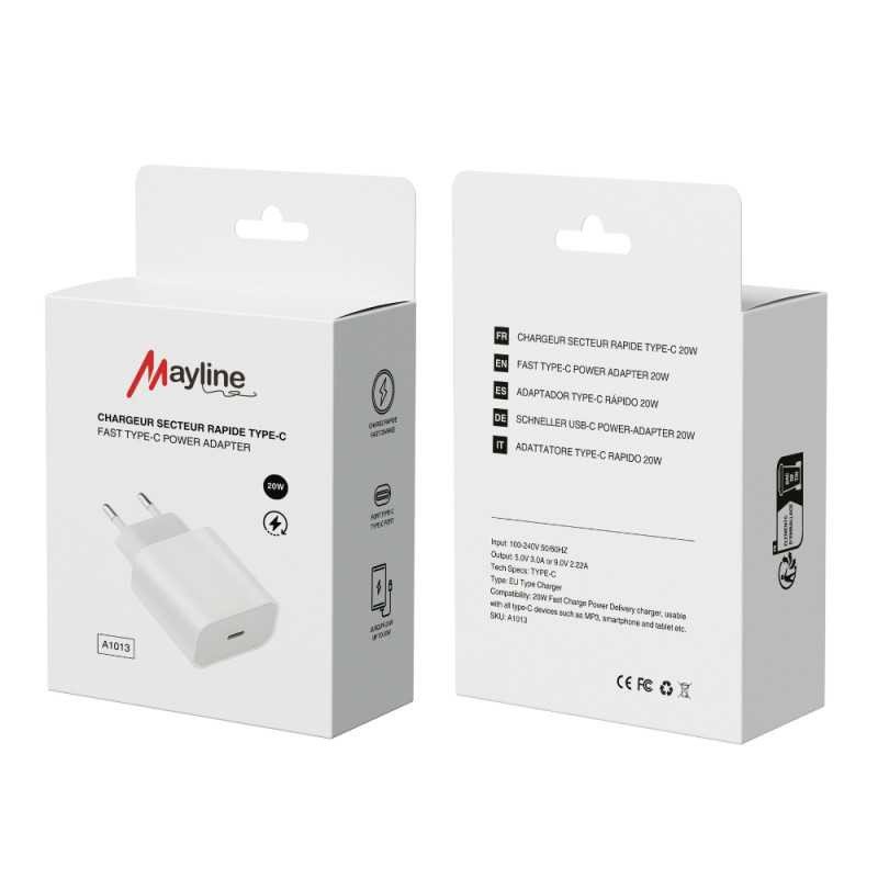 Adaptateur Secteur USB-C 20W Mayline