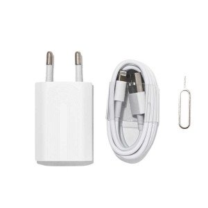Kit Chargeur 5W Câble Lightning + SIM Extracteur