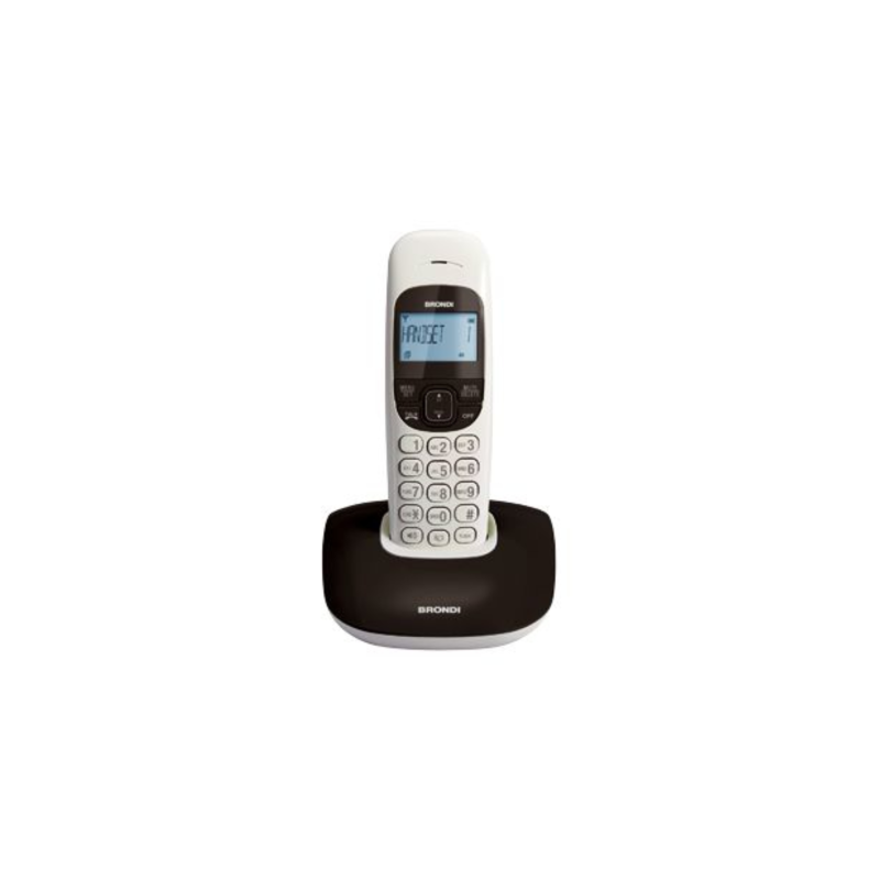 Téléphone Fixe sans fil BRONDI NICE N/B