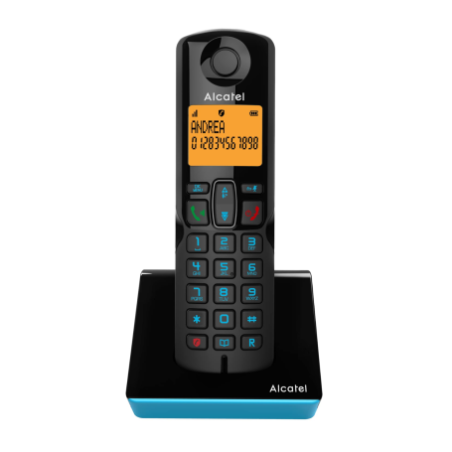 Téléphone Fixe sans fil ALCATEL S280 Bleu